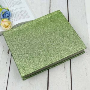 آلبوم عکس فریم اکلیلی ساده سبز 16*21 سانتی متر