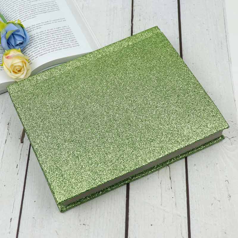 آلبوم عکس فریم اکلیلی ساده سبز 16*21 سانتی متر