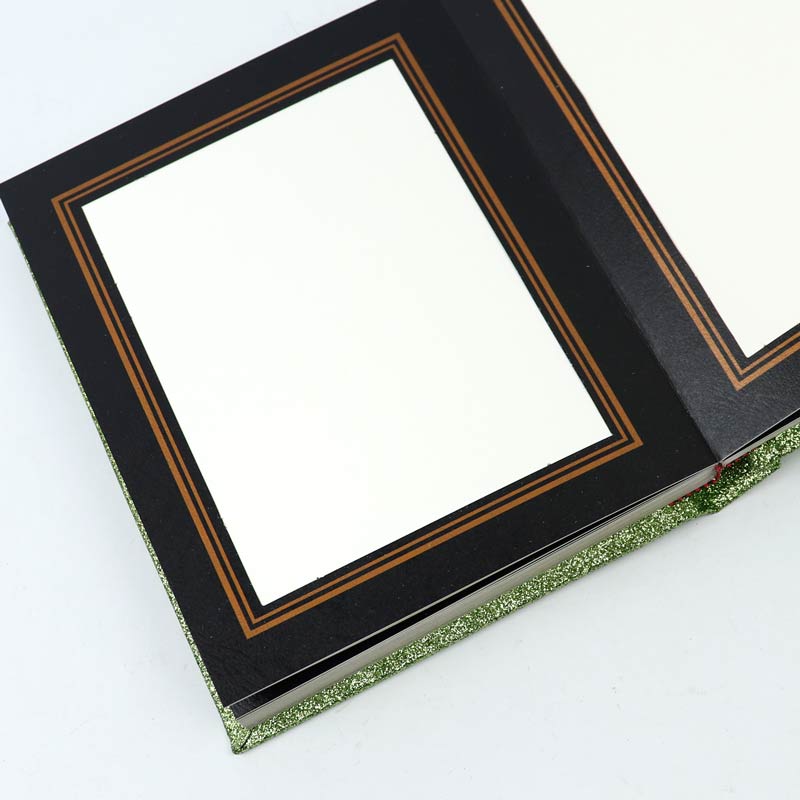 آلبوم عکس فریم اکلیلی ساده سبز 16*21 سانتی متر - Image 3