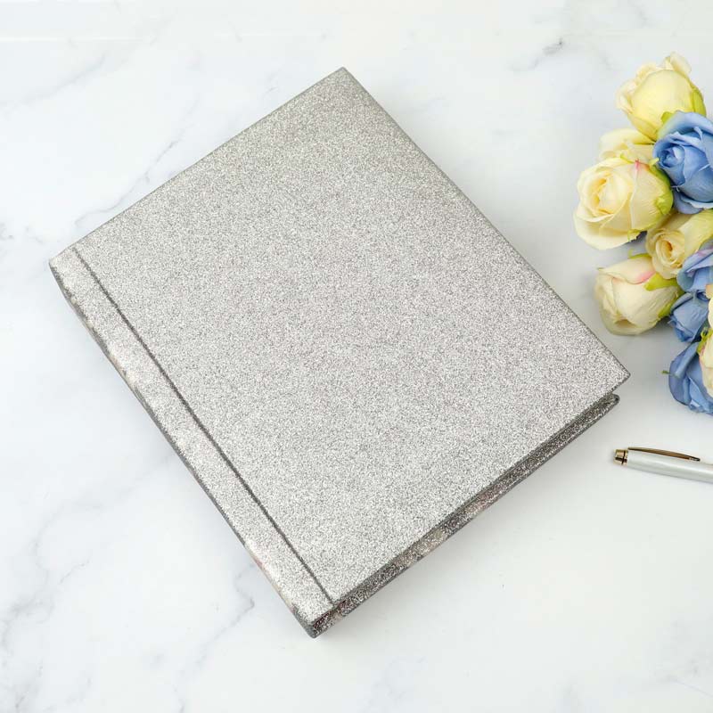 آلبوم عکس فریم اکلیلی گلدار نقره ای 16*21 سانتی متر - Image 3