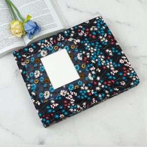 آلبوم عکس فریم پارچه ای طرح دار 21*16 سانتی متر کد 11