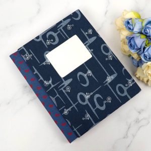 آلبوم عکس فریم پارچه ای طرح دار کد 2 16*21 سانتی متر