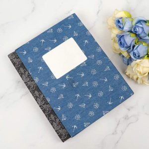 آلبوم عکس فریم پارچه ای طرح دار کد 5 16*21 سانتی متر