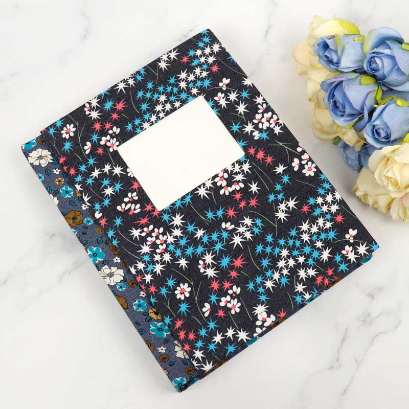 آلبوم عکس فریم پارچه ای طرح دار کد 7 16*21 سانتی متر