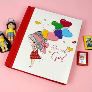 آلبوم عکس چسبی شجره کودک طرح Romantic girl_6933650fcf6fd.jpeg آلبوم عکس چسبی شجره کودک طرح Romantic girl