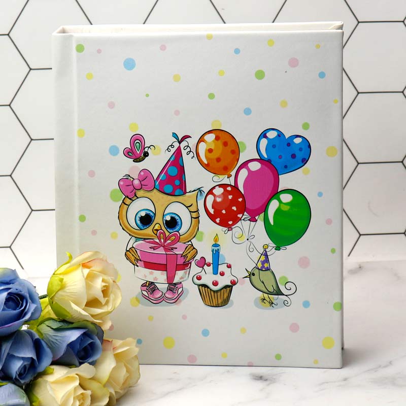 آلبوم عکس کودک طرح جغد 21*16 سانتی متر