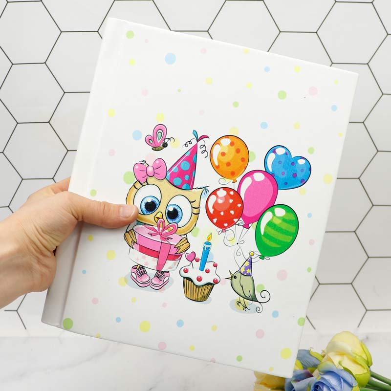 آلبوم عکس کودک طرح جغد 21*16 سانتی متر - Image 3