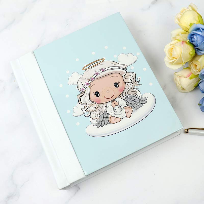 آلبوم عکس کودک طرح دختر فرشته 21*16 سانتی متر