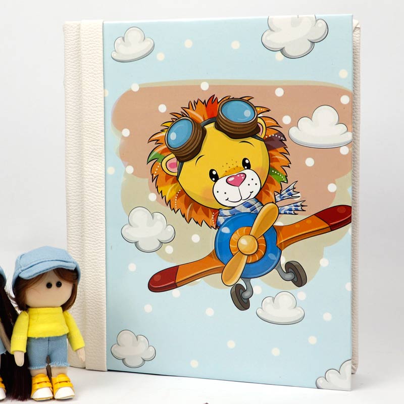 آلبوم عکس کودک طرح شیر 21*16 سانتی متر