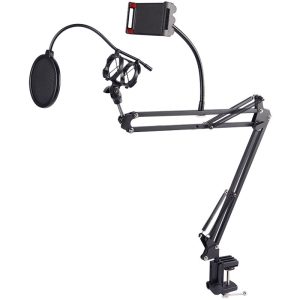 استند میکروفون رومیزی Remax CK100 PRO_6932de21be0bc.jpeg استند میکروفون رومیزی Remax CK100 PRO