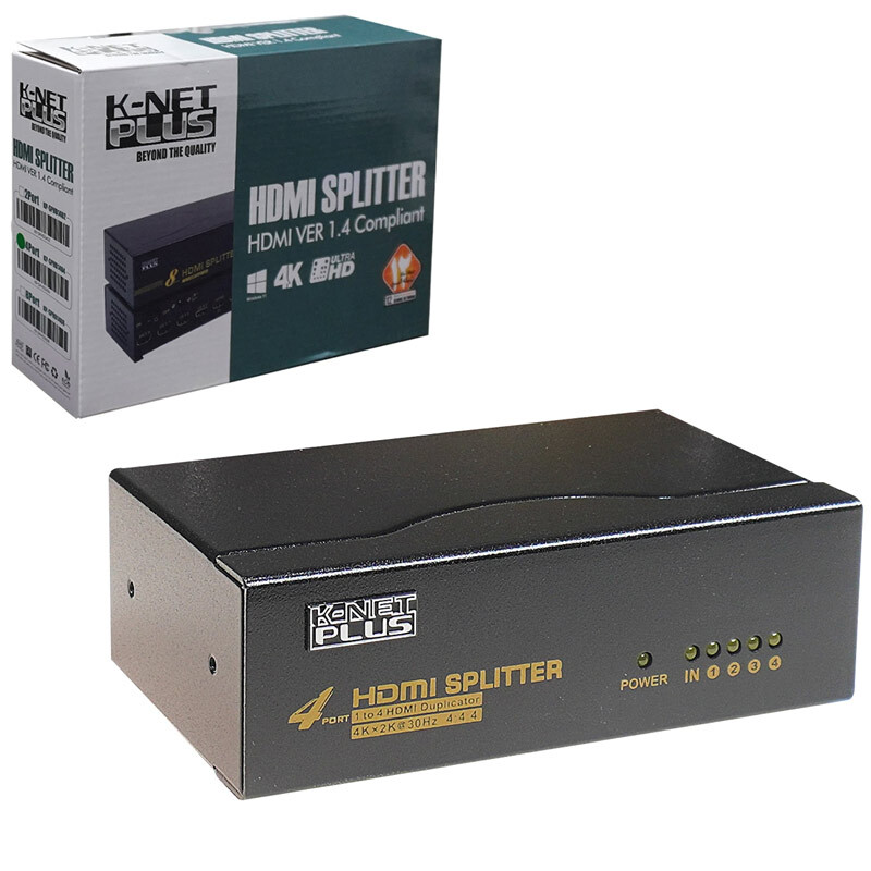 اسپلیتر 4 پورت HDMI کی نت پلاس KP-S644_692f528543519.jpeg