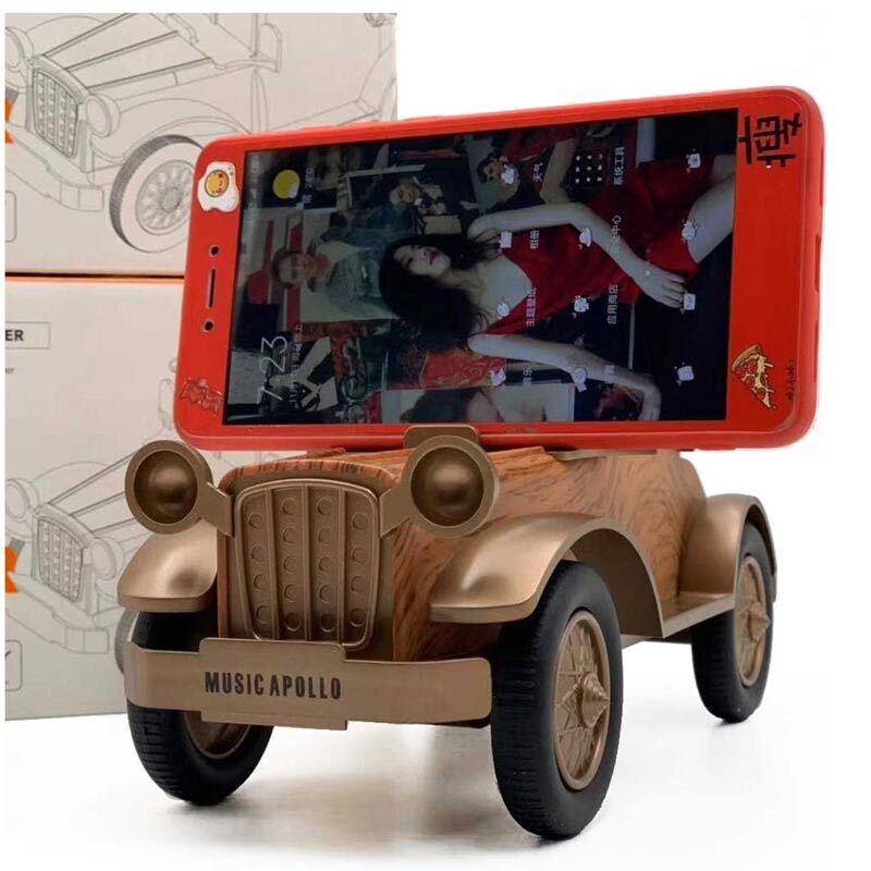 اسپیکر بلوتوثی آپولو A9 طرح ماشین - Image 3