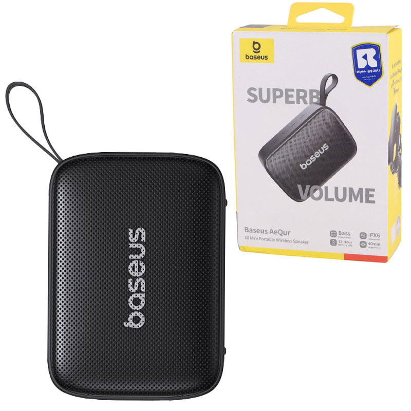 اسپیکر بلوتوثی باسئوس AeQur 30 Mini A20077900123_692f77f918e8a.jpeg