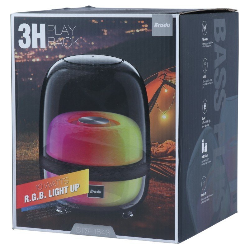 اسپیکر بلوتوثی برودو BTS-1843 - Image 3