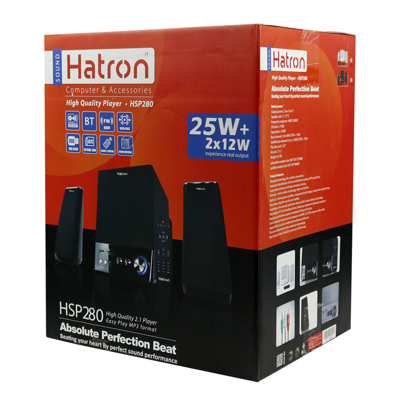 اسپیکر بلوتوثی رم و فلش خور Hatron HSP280 - Image 3