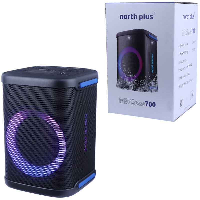 اسپیکر بلوتوثی نورث پلاس Mega Bass 700_692f63e8e0abf.jpeg