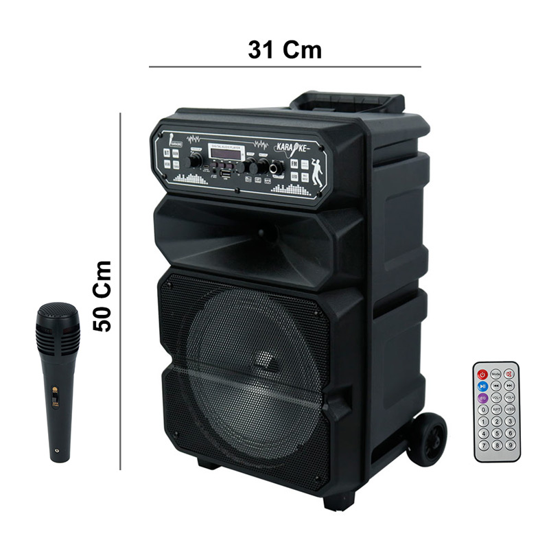 اسپیکر چمدانی بلوتوثی رم و فلش خور DS-1814 Plus + میکروفون و ریموت کنترل_69334b7204708.jpeg