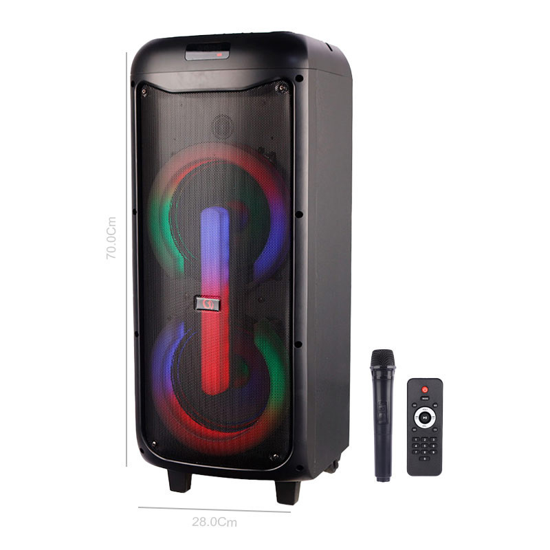 اسپیکر چمدانی بلوتوثی رم و فلش خور GY-5052 + میکروفون و ریموت کنترل_6932dcd690496.jpeg