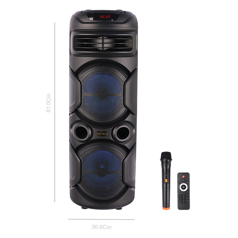 اسپیکر چمدانی بلوتوثی رم و فلش خور Royal sound RS-D40 + میکروفون و ریموت کنترل_6932cb9936dcf.jpeg