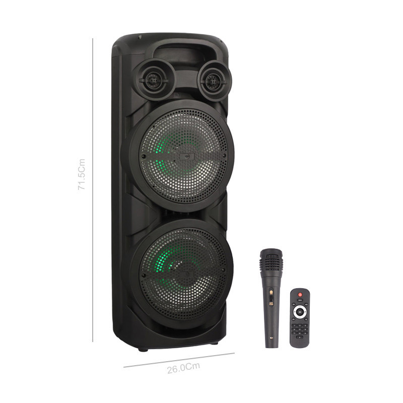 اسپیکر چمدانی بلوتوثی رم و فلش خور Sing-E ZQS8202S + میکروفون و ریموت کنترل_69317819ad2a4.jpeg