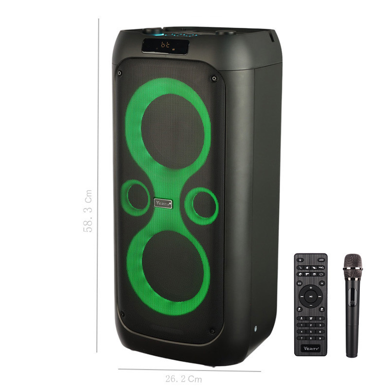 اسپیکر چمدانی بلوتوثی رم و فلش خور Verity V-PS2206 + میکروفون و ریموت کنترل_6932c2df50ab6.jpeg