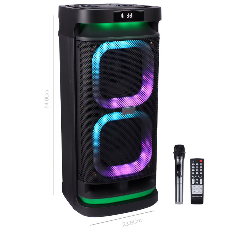 اسپیکر چمدانی بلوتوثی هایکو استار Party Box HPS-4013 + میکروفون و ریموت کنترل_692f41b7dd17f.jpeg