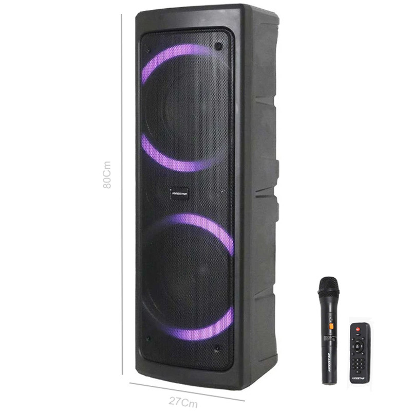 اسپیکر چمدانی بلوتوثی کینگ استار KBS555 + میکروفون و ریموت کنترل_693153700c122.jpeg