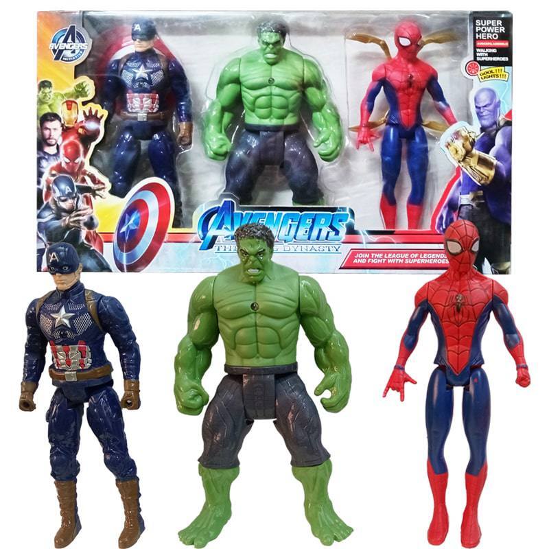 اکشن فیگور طرح Avengers Initiative کد 1890B بسته 3 عددی_692f6d866dc0d.jpeg