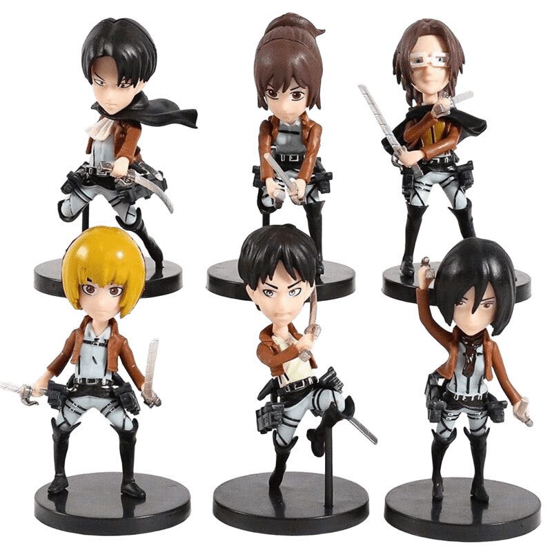 اکشن فیگور طرح انیمه Attack on Titan کد 713/3 بسته 6 عددی_692e9dc95aad2.jpeg