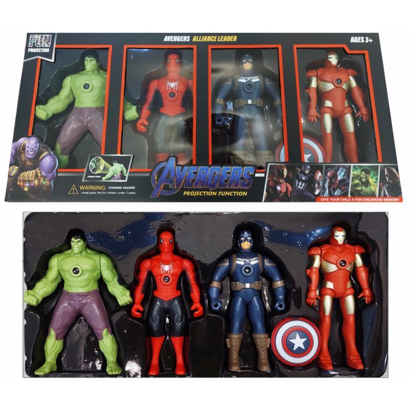 اکشن فیگور طرح اونجرز Avengers Alliance Leader بسته 4 عددی_692f6d777b0ce.jpeg