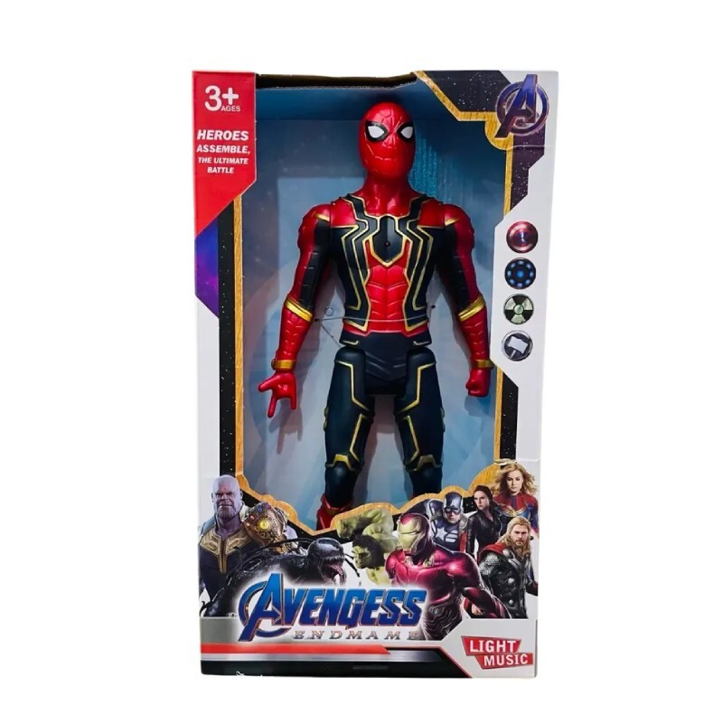 اکشن فیگور موزیکال طرح اسپایدرمن کد 303_692e20a6a13e3.jpeg