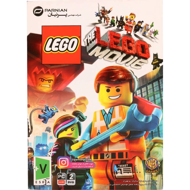 بازی The Lego Movie Video Game 2DVD پرنیان مناسب برای PC_692eb678047fd.jpeg