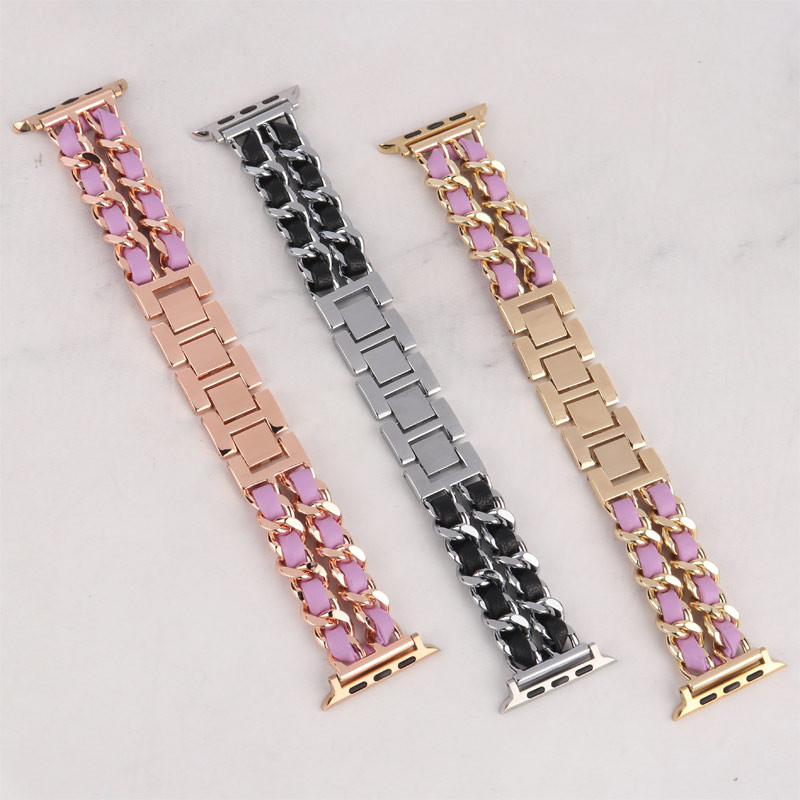 بند اپل واچ کارتیردار چرمی 42/44/45/49mm_6934bbfe40187.jpeg