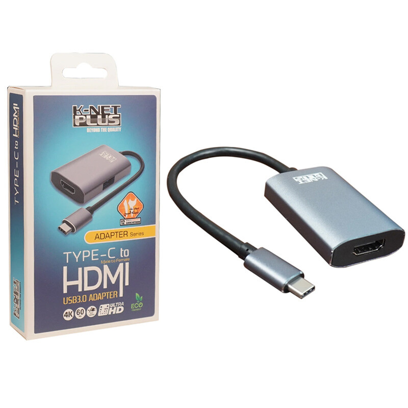 تبدیل Type-C به HDMI/USB3.0 کی نت پلاس KP-DO12_692f4ff209e15.jpeg