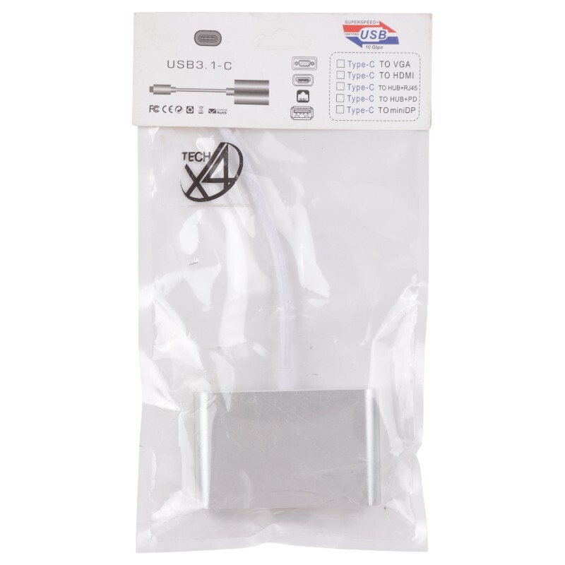 تبدیل Type-C به VGA/USB3.0/Type-C ایکس فورتک X4Tech_692e098ba1f81.jpeg