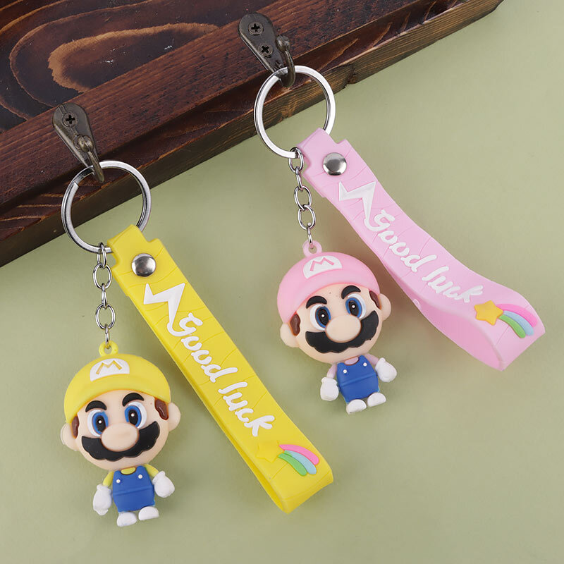 جاکلیدی سیلیکونی ماریو Super Mario + بند آویز_6942ab7a81bef.jpeg
