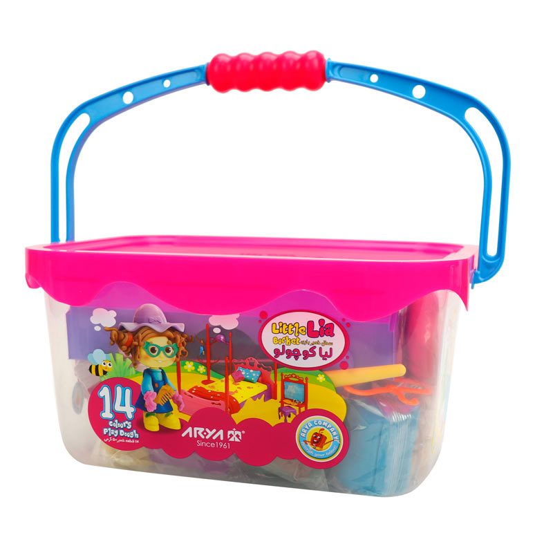 خمیر بازی 14 رنگ آریا Arya Little Lia 1025_6933238717146.jpeg