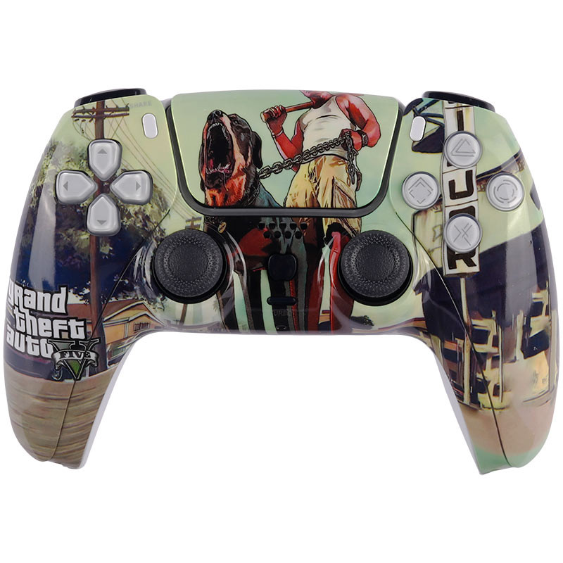 دسته بازی بی سیم طرح پلی استیشن فایو P4-Plus T29 GTA V PS4 / PC_694120978bdbe.jpeg