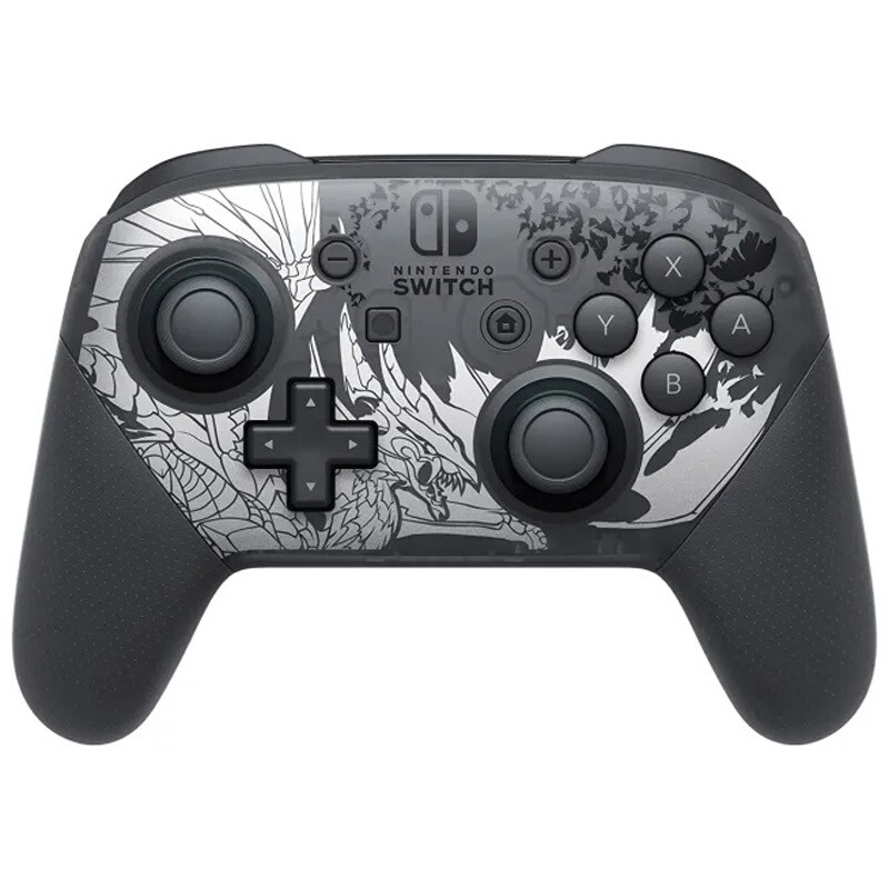 دسته بازی بی سیم Nintendo Switch Pro Monster Hunter Rise Sunbreak_6940f52487fe5.jpeg