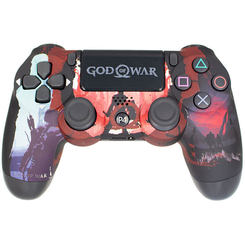 دسته بازی بی سیم SONY PlayStation 4 DualShock 4 طرح God Of War 3_6940f6b39041b.jpeg