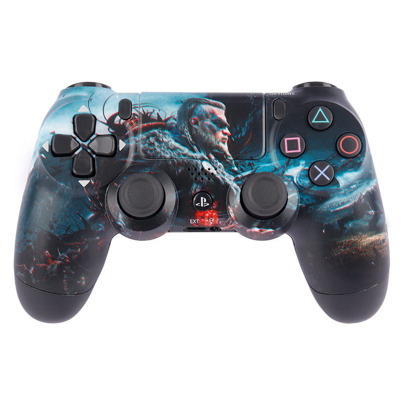 دسته بازی بی سیم SONY PlayStation 4 DualShock 4 High Copy طرح Assassins Creed Valhalla_694127a21565b.jpeg