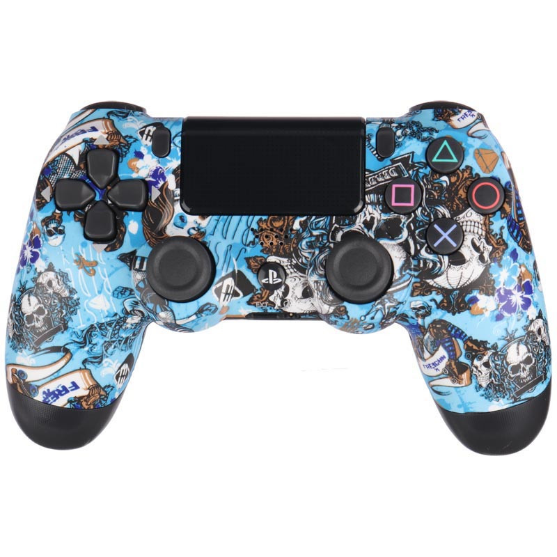 دسته بازی بی سیم SONY PlayStation 4 DualShock 4 High Copy طرح اسکلت_69411c5d63ec1.jpeg