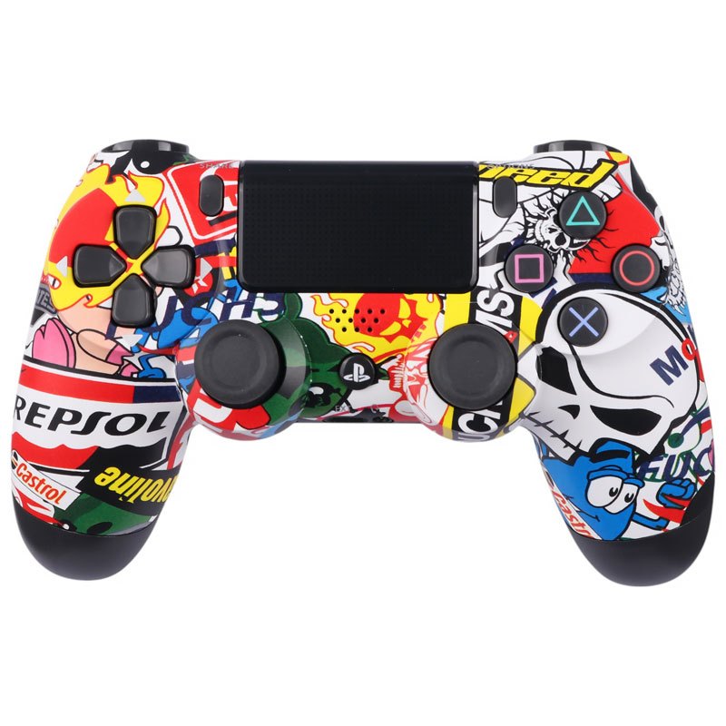دسته بازی بی سیم SONY PlayStation 4 DualShock 4 High Copy طرح فانتزی کد 7_69410981782e3.jpeg