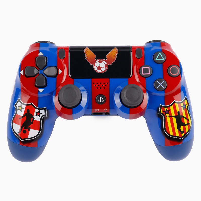 دسته بازی بی سیم SONY PlayStation 4 DualShock 4 High Copy طرح فوتبالی کد 1_69412793e6c89.jpeg