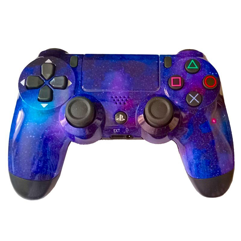 دسته بازی بی سیم SONY PlayStation 4 DualShock 4 High Copy طرح Galaxy_6940f3782aef2.jpeg