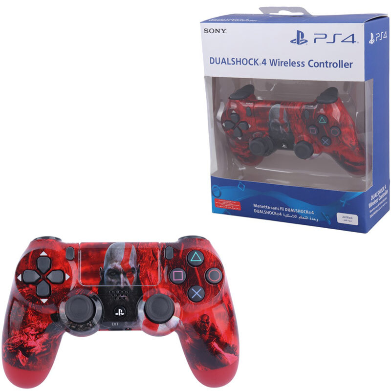 دسته بازی بی سیم SONY PlayStation 4 DualShock 4 High Copy طرح God of War کد 9_6940fa790a3b3.jpeg