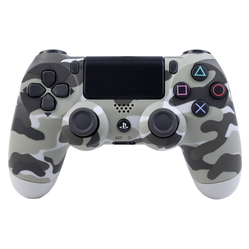 دسته بازی بی سیم SONY PlayStation 4 DualShock4 High Copy چریکی طوسی خاکستری_6941356cc0e52.jpeg