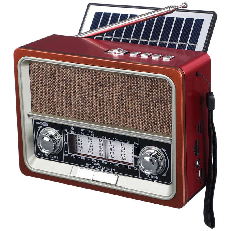 رادیو اسپیکر بلوتوثی خورشیدی کی تی اس KTS-1668_6932c38d3674b.jpeg