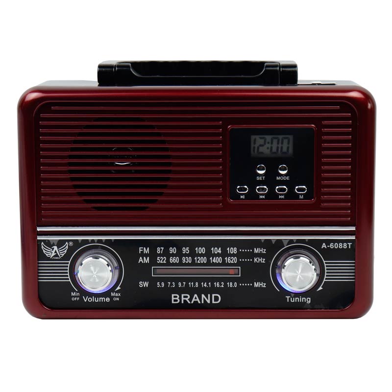 رادیو اسپیکر بلوتوثی رم و فلش خور Altomex A-6088T_69335601367c5.jpeg