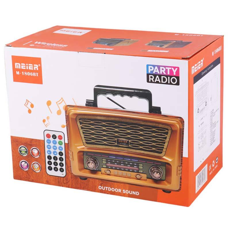 رادیو اسپیکر بلوتوثی مییر M-1806BT - Image 3